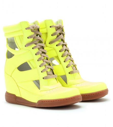 Marc by Marc Jacobs KISHA CUT-OUT HIDDEN WEDGE SNEAKERS