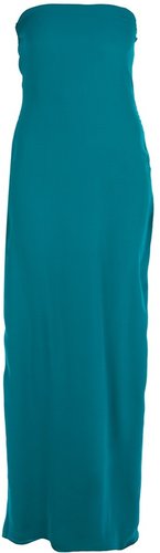 Halston Heritage strapless maxi dress