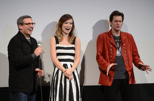 Olivia Wilde Celebrates Burt Wonderstone With Steve Carell and Jim Carrey at SXSW Olivia Wilde Celebrates Burt Wonderstone With Steve Carell and Jim Carrey at SXSW