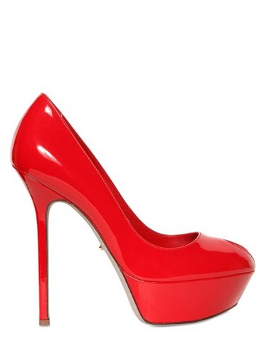 Sergio Rossi - 130mm Cachet Patent Leather Pumps
