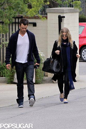 Fergie and Josh Ditch the Green on St. Patrick's Day Fergie and Josh Ditch the Green on St. Patrick's Day