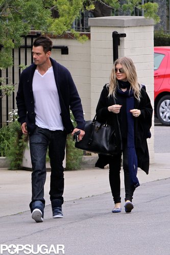 Fergie and Josh Ditch the Green on St. Patrick's Day Fergie and Josh Ditch the Green on St. Patrick's Day
