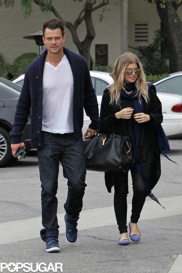 Josh Duhamel and Fergie attended church on Sunday.
Josh Duhamel and Fergie attended church on Sunday.