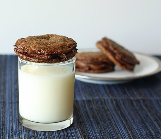Ganache-Filled Pecan Cookies Ganache-Filled Pecan Cookies