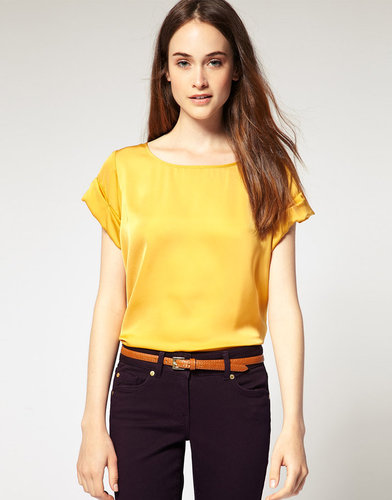 River Island Roll Sleeve T-Shirt