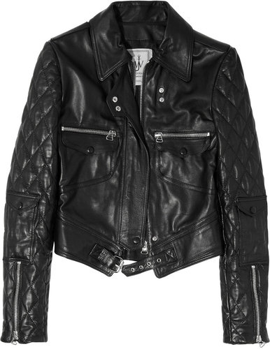 J.W.Anderson Quilted leather biker jacket