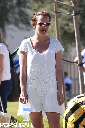 Britney Spears Goes Into Soccer-Mom Mode With Her Little Ones Britney Spears Goes Into Soccer-Mom Mode With Her Little Ones