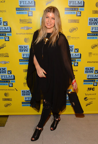 Pregnant Fergie accompanied husband Josh Duhamel for his Scenic Route screening at SXSW.
Pregnant Fergie accompanied husband Josh Duhamel for his Scenic Route screening at SXSW.
