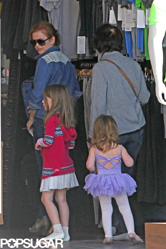 Isla Fisher Has a Girls' Day With Her Little Ones in LA Isla Fisher Has a Girls' Day With Her Little Ones in LA