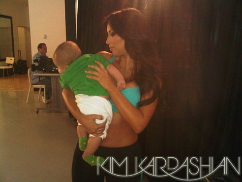 Kim Kardashian shared this picture of her and her nephew, Mason Disick, for St. Patrick's Day on her blog in March 2010.
Source: Kim Kardashian
Kim Kardashian shared this picture of her and her nephew, Mason Disick, for St. Patrick's Day on her blog in March 2010.
Source: Kim Kardashian