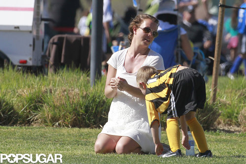 Britney Spears Goes Into Soccer-Mom Mode With Her Little Ones Britney Spears Goes Into Soccer-Mom Mode With Her Little Ones