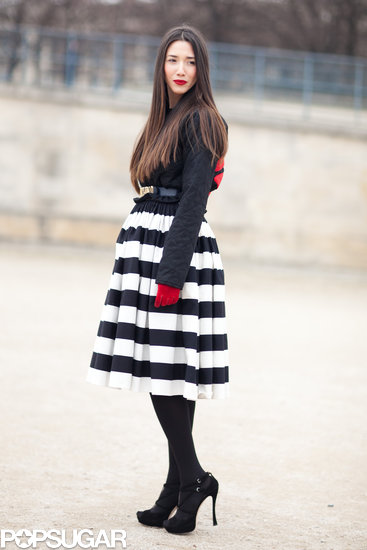 We love the ladylike take on Spring's bold black and white stripes.
Source: Le 21ème | Adam Katz Sinding
We love the ladylike take on Spring's bold black and white stripes.
Source: Le 21ème | Adam Katz Sinding