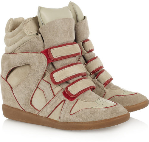 Isabel Marant The Bekket high-top suede sneakers