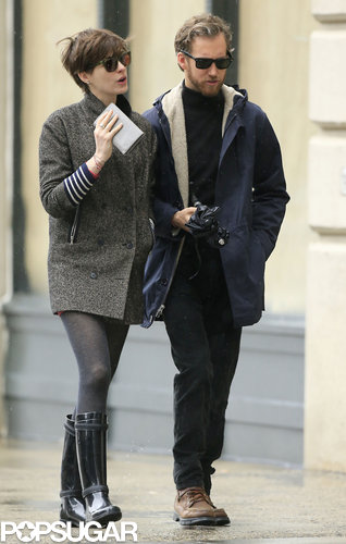 Anne and Adam Couple Up For a Rainy Coffee Date Anne and Adam Couple Up For a Rainy Coffee Date
