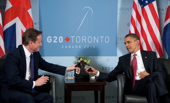 Barack Obama and David Cameron
