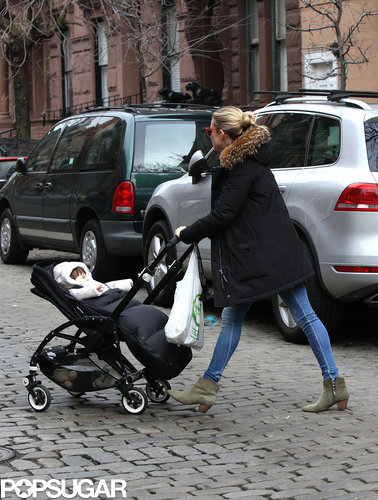 Sienna Miller Strolls Through the City With Baby Marlowe Sienna Miller Strolls Through the City With Baby Marlowe