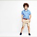Plaid Shirt and Bermuda Shorts