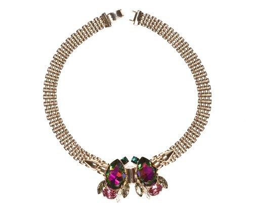 UK bauble brand Mawi has teamed with Italian heritage house Bruno Magli on a capsule that aptly captures the sparkle and shine of warmer days ahead. We're in love with every piece — the heels! the earrings! that choker! — but we'll have to wait until late Spring for the actual release on BrunoMagli.com. Until then, we leave you with this statement piece.
UK bauble brand Mawi has teamed with Italian heritage house Bruno Magli on a capsule that aptly captures the sparkle and shine of warmer days ahead. We're in love with every piece — the heels! the earrings! that choker! — but we'll have to wait until late Spring for the actual release on BrunoMagli.com. Until then, we leave you with this statement piece.