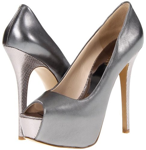 Nine West - Cinched (Grey Multi Fabric) - Footwear