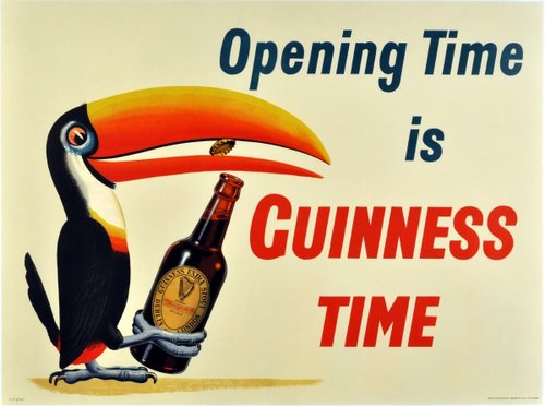 Opening time, closing time — isn't Guinness time all the time?
Opening time, closing time — isn't Guinness time all the time?