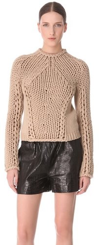Alexander wang Seamless Hand Knit Pullover