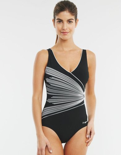 Zoggs Portland Litefit V-back Swimsuit