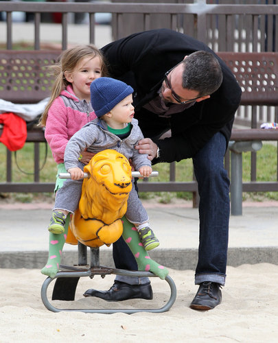 Ben Affleck had a family outing at an LA playground on St. Patrick's Day 2013.
Ben Affleck had a family outing at an LA playground on St. Patrick's Day 2013.