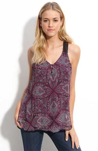 Ella Moss 'Jewel Box' Printed Silk Tank