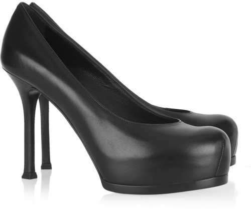 Saint Laurent Tribute Two leather pumps