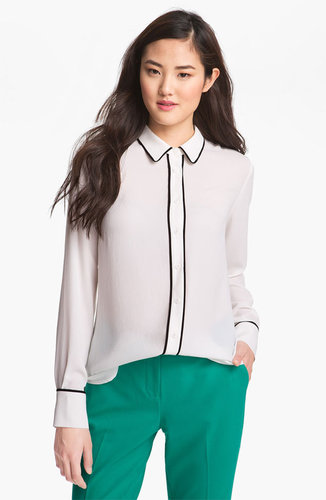 Pleione Piped Blouse