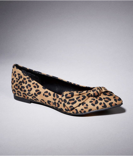 Pointed-Toe Ballet Flats