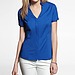 Short Sleeve Kissing Placket Essential Shirt