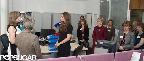 Kate Middleton Shines in White For an Official Visit With Prince William Kate Middleton Shines in White For an Official Visit With Prince William