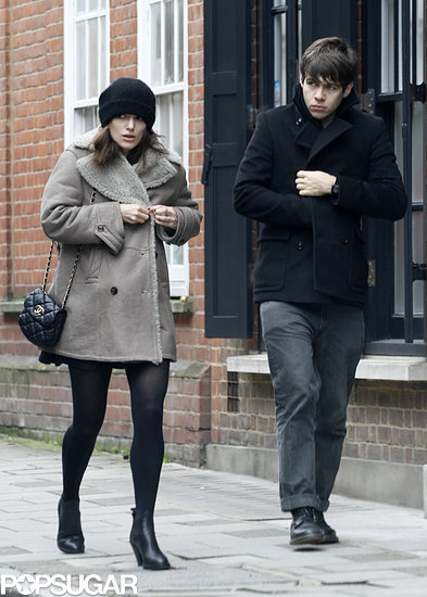 Keira Knightley and James Righton took a walk in London.
Keira Knightley and James Righton took a walk in London.