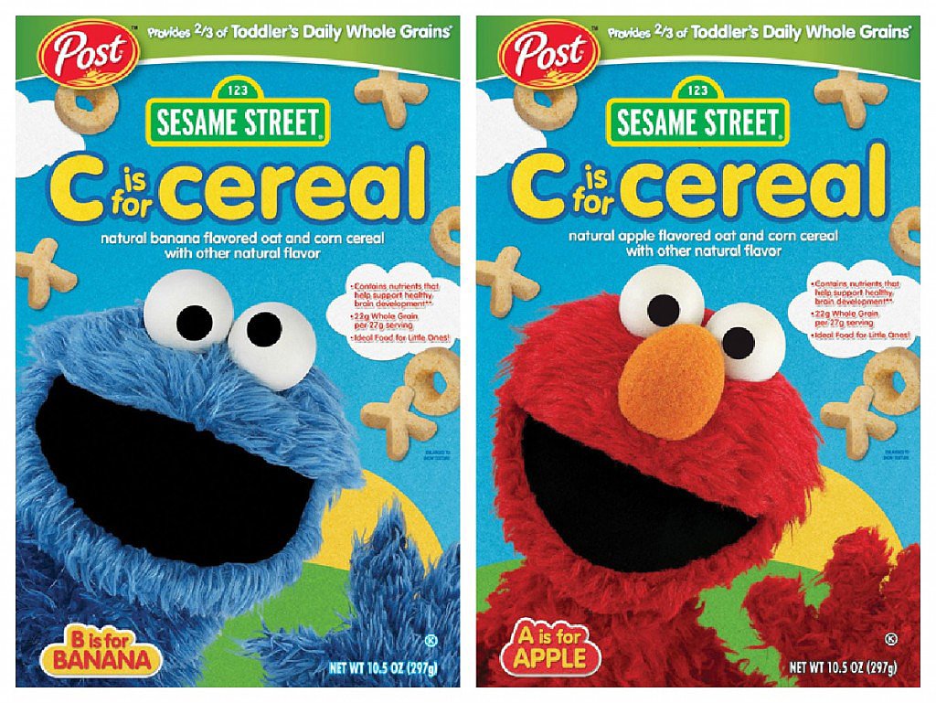 If they like: Sugary cereals
Try: Nutritious cereals low in sugar
It can be alarming when we think of all the sugar some of our kids' favorite cereals contain. Luckily, there are alternatives, like Post's Sesame Street cereal, that have taken on the sugar show down. This particular brand comes in tasty apple and banana flavors, is high in grain and nutrients, low in sugar, and free of artificial coloring.
If they like: Sugary cereals
Try: Nutritious cereals low in sugar
It can be alarming when we think of all the sugar some of our kids' favorite cereals contain. Luckily, there are alternatives, like Post's Sesame Street cereal, that have taken on the sugar show down. This particular brand comes in tasty apple and banana flavors, is high in grain and nutrients, low in sugar, and free of artificial coloring.