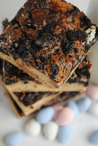 Cadbury Egg Oreo Cookie Bars Cadbury Egg Oreo Cookie Bars