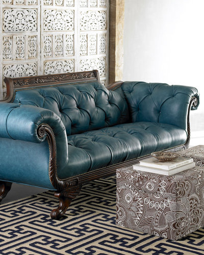Old Hickory Tannery "Lariette Duncan" Sofa