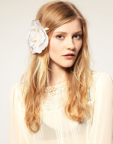 Johnny Loves Rosie Large Rose Hair Slide