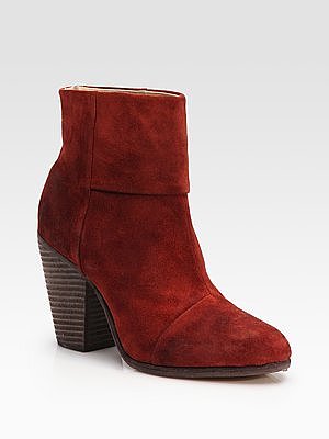 Classic Suede Newbury Ankle Boots