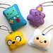 DIY Adventure Time Keychain Set