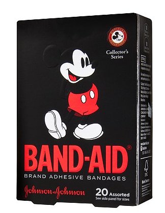 Believe us, these adorable Johnson & Johnson Mickey Mouse band-aids ($3) will come in handy when the blisters start to appear . . .
Believe us, these adorable Johnson & Johnson Mickey Mouse band-aids ($3) will come in handy when the blisters start to appear . . .