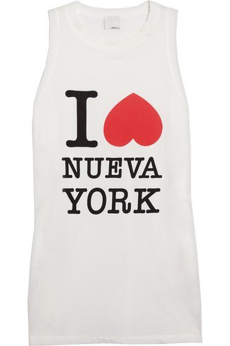 This 3.1 Phillip Lim I Heart Nueva York tank ($115) is still a bit of an investment, but we see ourselves wearing it all Summer long . . .
This 3.1 Phillip Lim I Heart Nueva York tank ($115) is still a bit of an investment, but we see ourselves wearing it all Summer long . . .