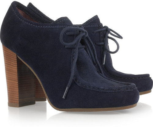 Marc by Marc Jacobs Lace-up suede pumps