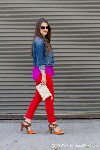 Magenta + Red