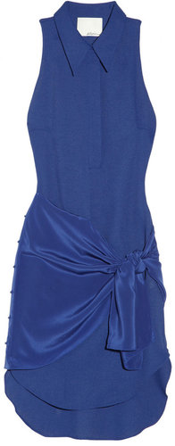 3.1 Phillip Lim Crepe and silk dress