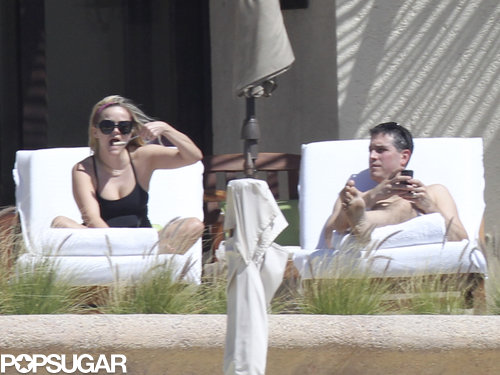 Reese Celebrates Her Birthday Poolside in a Suit With Shirtless Jim Reese Celebrates Her Birthday Poolside in a Suit With Shirtless Jim