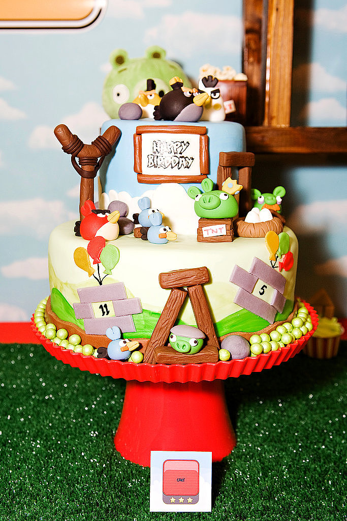 Angry Birds Cake Angry Birds Cake