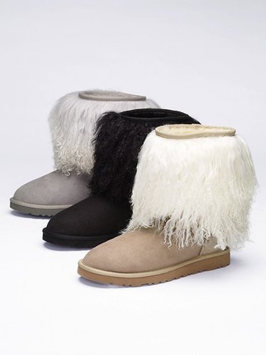 UGG® Australia Furry-cuff Boot