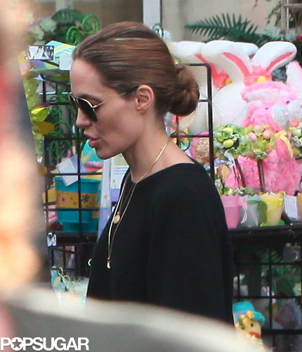 The Jolie-Pitts Mix Shopping and Sand on a Family Weekend The Jolie-Pitts Mix Shopping and Sand on a Family Weekend