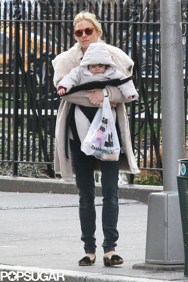 Sienna Miller Brings Her Bundle of Joy Marlowe on an Errand Run Sienna Miller Brings Her Bundle of Joy Marlowe on an Errand Run